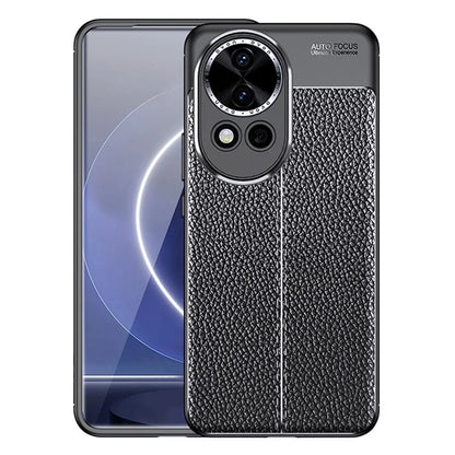 For Huawei nova 12 Pro 5G / nova 12 Ultra 5G Case Litchi Texture TPU Shockproof Phone Shell