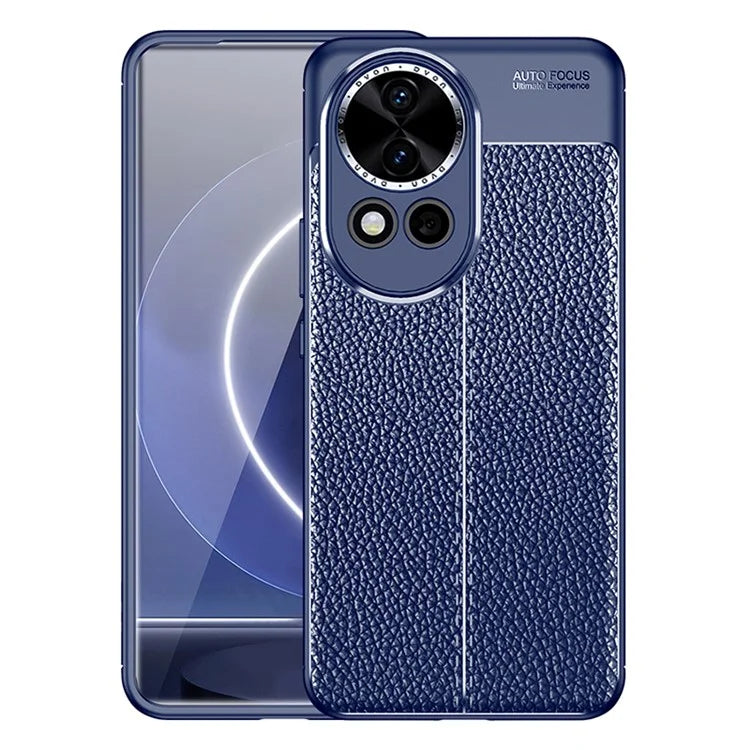For Huawei nova 12 Pro 5G / nova 12 Ultra 5G Case Litchi Texture TPU Shockproof Phone Shell
