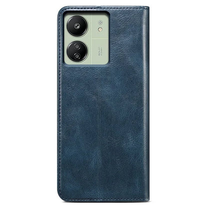 For Xiaomi Redmi 13C 4G / Poco C65 4G Cover PU Leather Anti-drop Stand Cell Phone Case