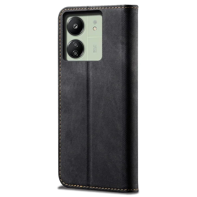 For Xiaomi Redmi 13C 4G / Poco C65 4G Cell Phone Case Wallet PU Leather Anti-fall Shell