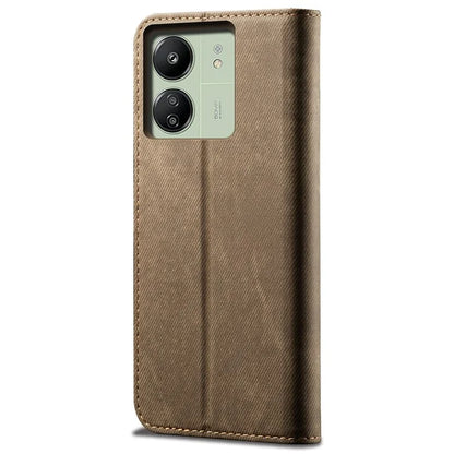 For Xiaomi Redmi 13C 4G / Poco C65 4G Cell Phone Case Wallet PU Leather Anti-fall Shell