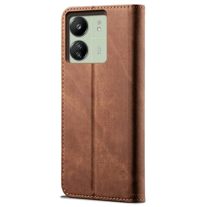 For Xiaomi Redmi 13C 4G / Poco C65 4G Cell Phone Case Wallet PU Leather Anti-fall Shell