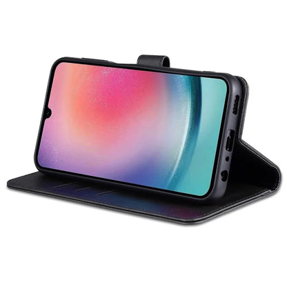 AZNS For Samsung Galaxy A05s 4G Cell Phone Case PU Leather Wallet Cover