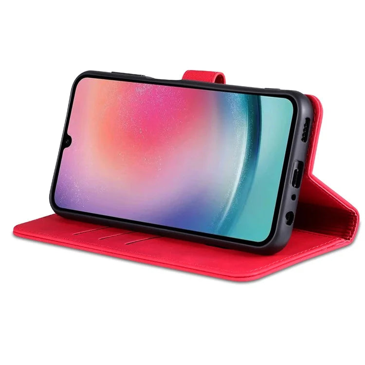 AZNS For Samsung Galaxy A05s 4G Cell Phone Case PU Leather Wallet Cover