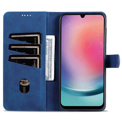 AZNS For Samsung Galaxy A05s 4G Cell Phone Case PU Leather Wallet Cover