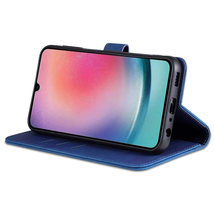 AZNS For Samsung Galaxy A05s 4G Cell Phone Case PU Leather Wallet Cover