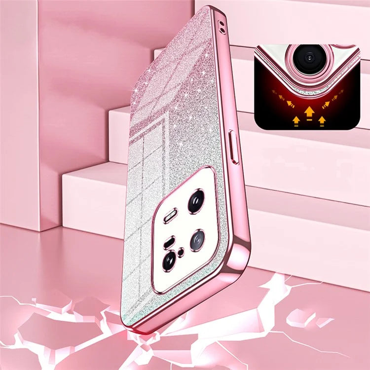 For Xiaomi 13 Pro 5G Electroplating Shell Precise Cutout TPU Cell Phone Case