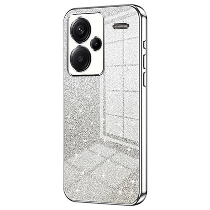 For Xiaomi Redmi Note 13 Pro+ 5G TPU Cover Precise Cutout Glitter Design Cell Phone Case