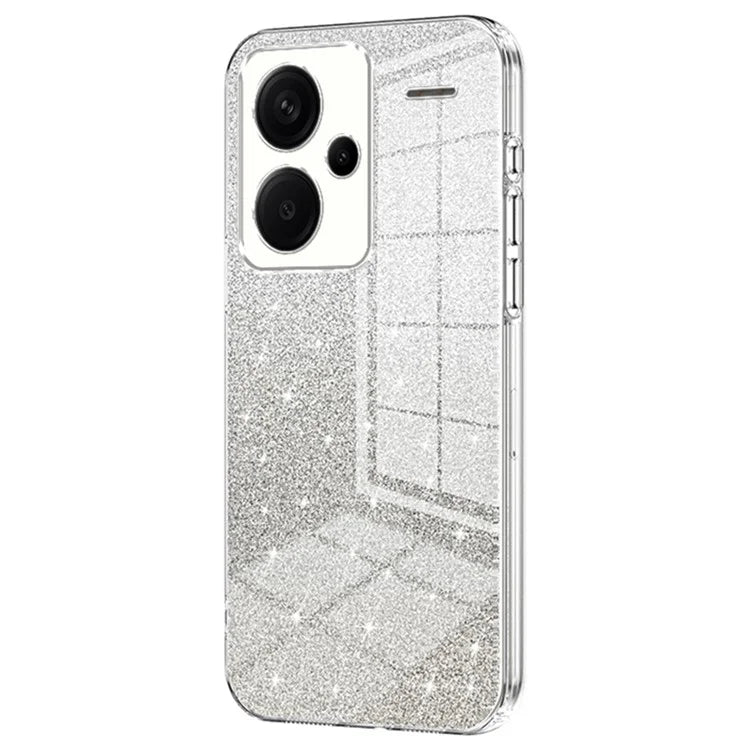 For Xiaomi Redmi Note 13 Pro+ 5G TPU Cover Precise Cutout Glitter Design Cell Phone Case