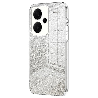 For Xiaomi Redmi Note 13 Pro+ 5G TPU Cover Precise Cutout Glitter Design Cell Phone Case