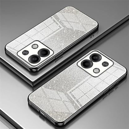 For Xiaomi Redmi Note 13 5G Glitter Design TPU Cover Precise Cutout Cell Phone Case