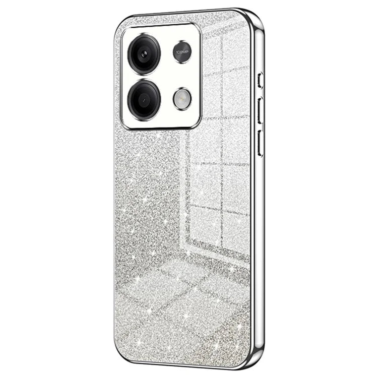 For Xiaomi Redmi Note 13 5G Glitter Design TPU Cover Precise Cutout Cell Phone Case