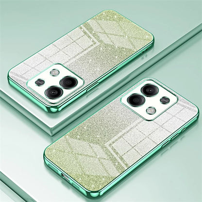 For Xiaomi Redmi Note 13 5G Glitter Design TPU Cover Precise Cutout Cell Phone Case