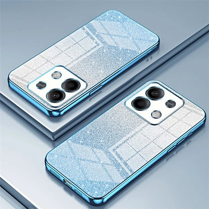 For Xiaomi Redmi Note 13 5G Glitter Design TPU Cover Precise Cutout Cell Phone Case