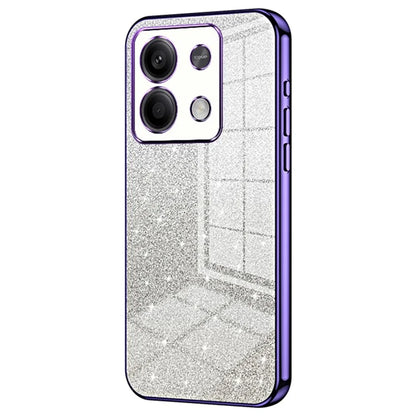 For Xiaomi Redmi Note 13 5G Glitter Design TPU Cover Precise Cutout Cell Phone Case