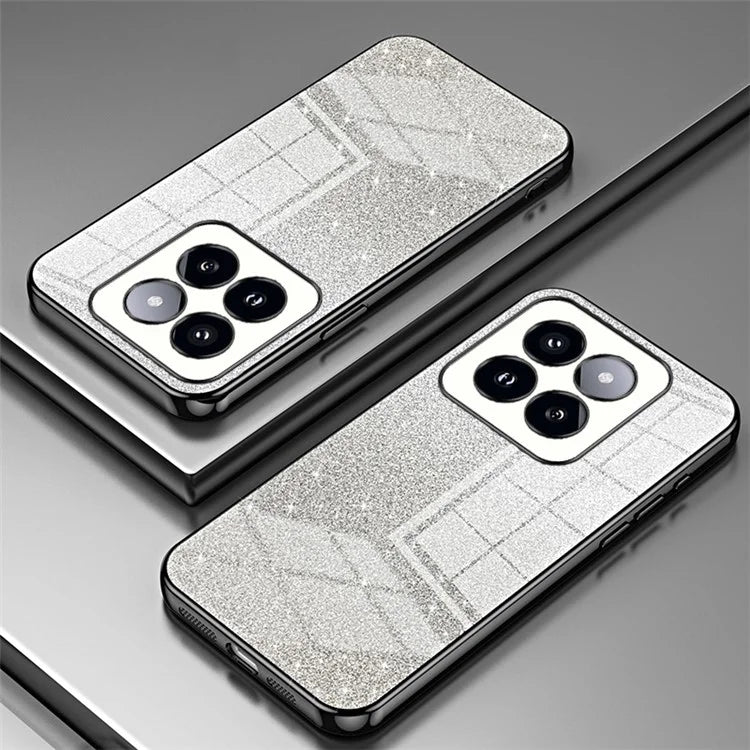 For Xiaomi 14 Pro Drop Proof Glitter Shell Precise Cutout TPU Cell Phone Case