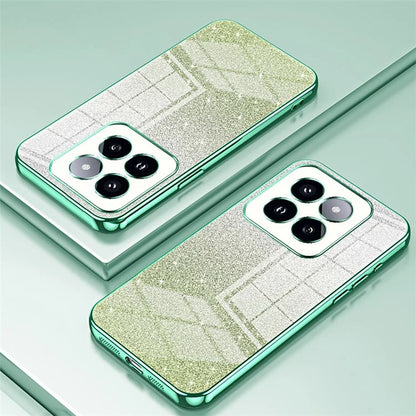 For Xiaomi 14 Pro Drop Proof Glitter Shell Precise Cutout TPU Cell Phone Case