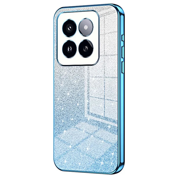 For Xiaomi 14 Pro Drop Proof Glitter Shell Precise Cutout TPU Cell Phone Case
