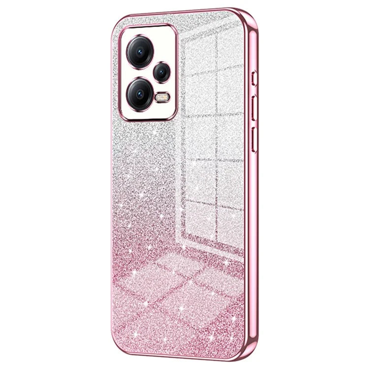 For Xiaomi Redmi Note 12 5G (Global) / (India) / Poco X5 5G Anti-fall Precise Cutout TPU Cell Phone Case