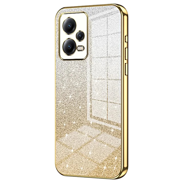 For Xiaomi Redmi Note 12 5G (Global) / (India) / Poco X5 5G Anti-fall Precise Cutout TPU Cell Phone Case