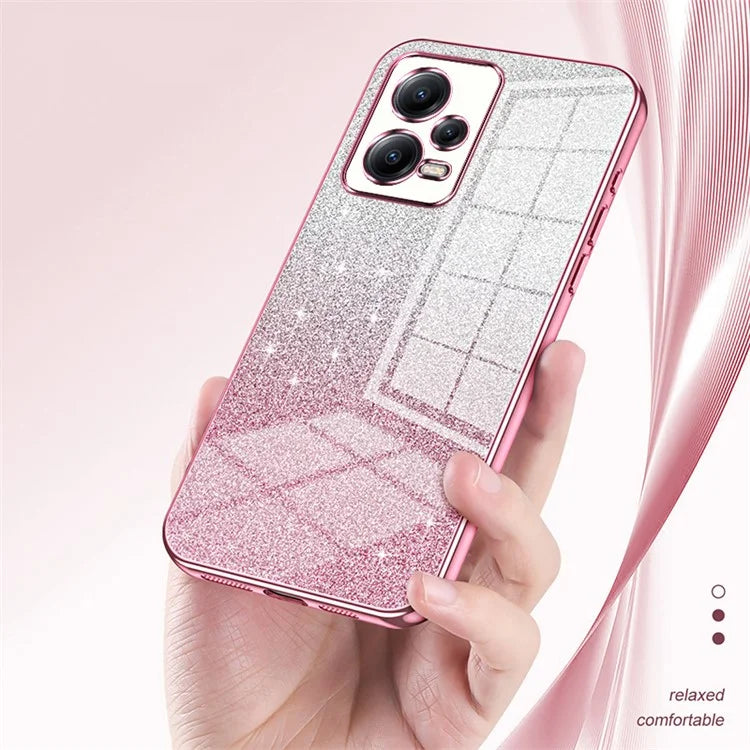 For Xiaomi Redmi Note 12 5G (Global) / (India) / Poco X5 5G Anti-fall Precise Cutout TPU Cell Phone Case