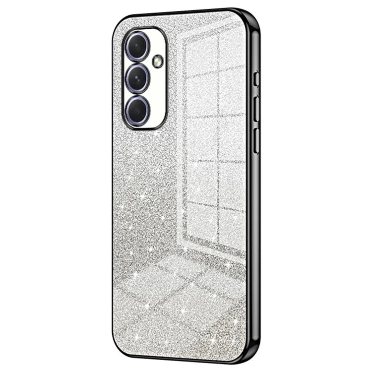 For Samsung Galaxy A54 5G Case Gradient Glitter TPU Phone Back Cover (Precise Cutout)