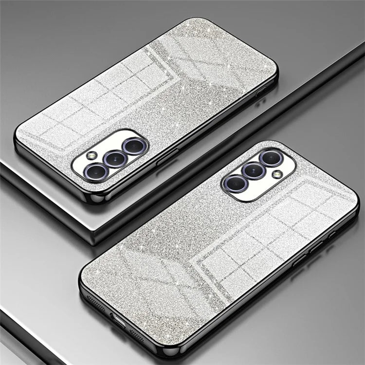 For Samsung Galaxy A54 5G Case Gradient Glitter TPU Phone Back Cover (Precise Cutout)