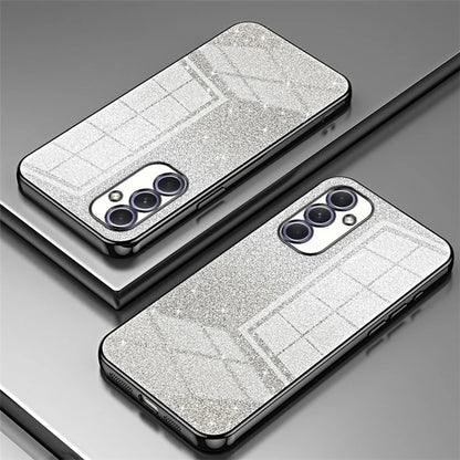 For Samsung Galaxy A54 5G Case Gradient Glitter TPU Phone Back Cover (Precise Cutout)