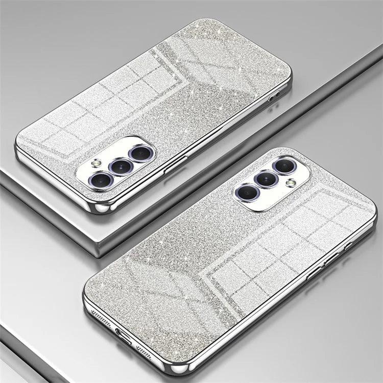 For Samsung Galaxy A54 5G Case Gradient Glitter TPU Phone Back Cover (Precise Cutout)