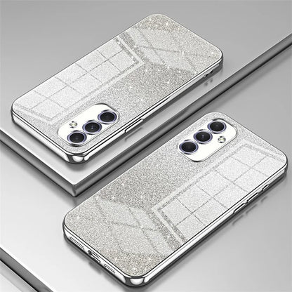 For Samsung Galaxy A54 5G Case Gradient Glitter TPU Phone Back Cover (Precise Cutout)