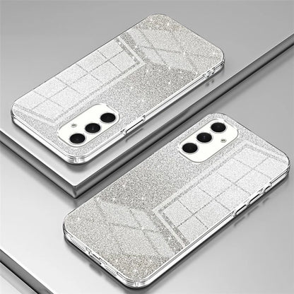 For Samsung Galaxy A54 5G Case Gradient Glitter TPU Phone Back Cover (Precise Cutout)
