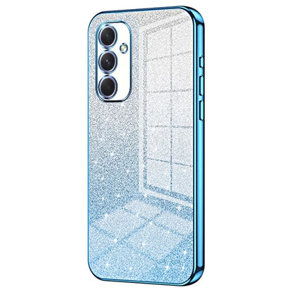 For Samsung Galaxy A54 5G Case Gradient Glitter TPU Phone Back Cover (Precise Cutout)