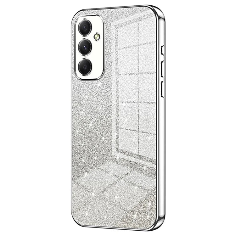 For Samsung Galaxy A34 5G Cell Phone Cases Electroplating Gradient Glitter TPU Cover