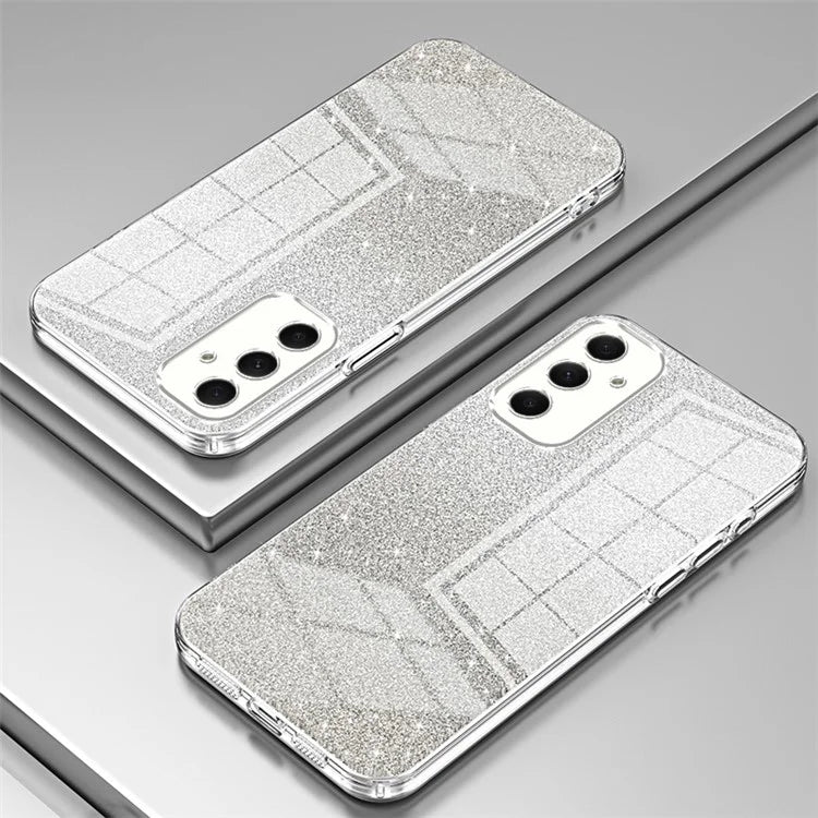 For Samsung Galaxy A34 5G Cell Phone Cases Electroplating Gradient Glitter TPU Cover