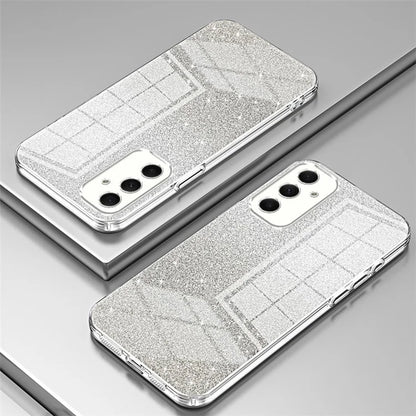 For Samsung Galaxy A34 5G Cell Phone Cases Electroplating Gradient Glitter TPU Cover
