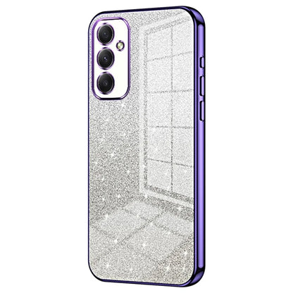 For Samsung Galaxy A34 5G Cell Phone Cases Electroplating Gradient Glitter TPU Cover