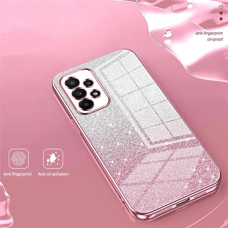 For Samsung Galaxy A23 4G / A23 5G (Global Version) Case Glitter Design TPU Precise Cutout Phone Shell
