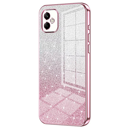 For Samsung Galaxy A05 4G Cell Phone Cases Electroplating TPU Precise Cutout Cover