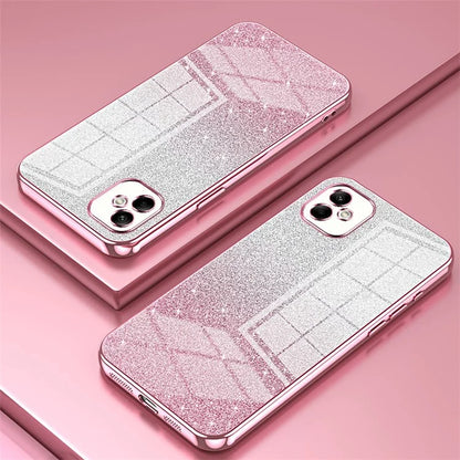 For Samsung Galaxy A05 4G Cell Phone Cases Electroplating TPU Precise Cutout Cover
