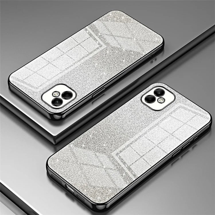 For Samsung Galaxy A05 4G Cell Phone Cases Electroplating TPU Precise Cutout Cover