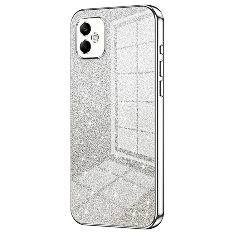 For Samsung Galaxy A05 4G Cell Phone Cases Electroplating TPU Precise Cutout Cover