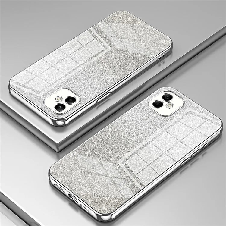 For Samsung Galaxy A05 4G Cell Phone Cases Electroplating TPU Precise Cutout Cover