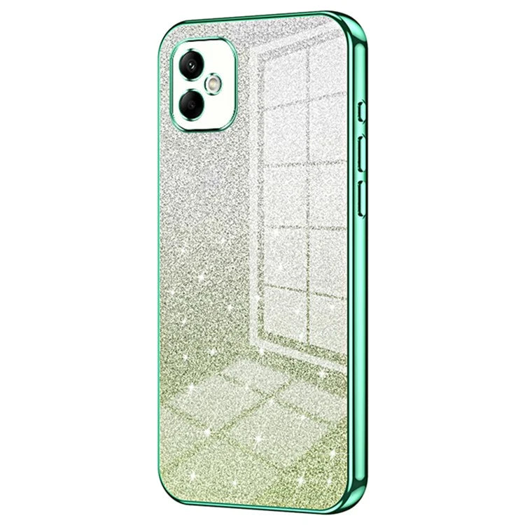 For Samsung Galaxy A05 4G Cell Phone Cases Electroplating TPU Precise Cutout Cover