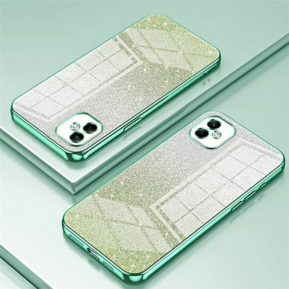 For Samsung Galaxy A05 4G Cell Phone Cases Electroplating TPU Precise Cutout Cover