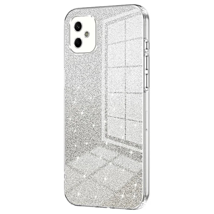 For Samsung Galaxy A05 4G Cell Phone Cases Electroplating TPU Precise Cutout Cover