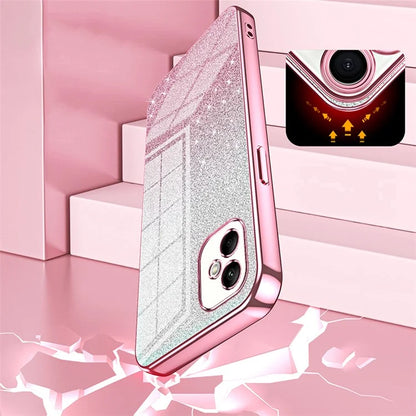 For Samsung Galaxy A05 4G Cell Phone Cases Electroplating TPU Precise Cutout Cover