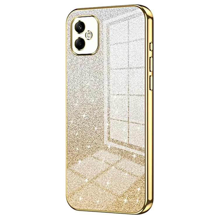 For Samsung Galaxy A05 4G Cell Phone Cases Electroplating TPU Precise Cutout Cover