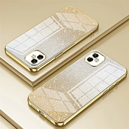 For Samsung Galaxy A05 4G Cell Phone Cases Electroplating TPU Precise Cutout Cover