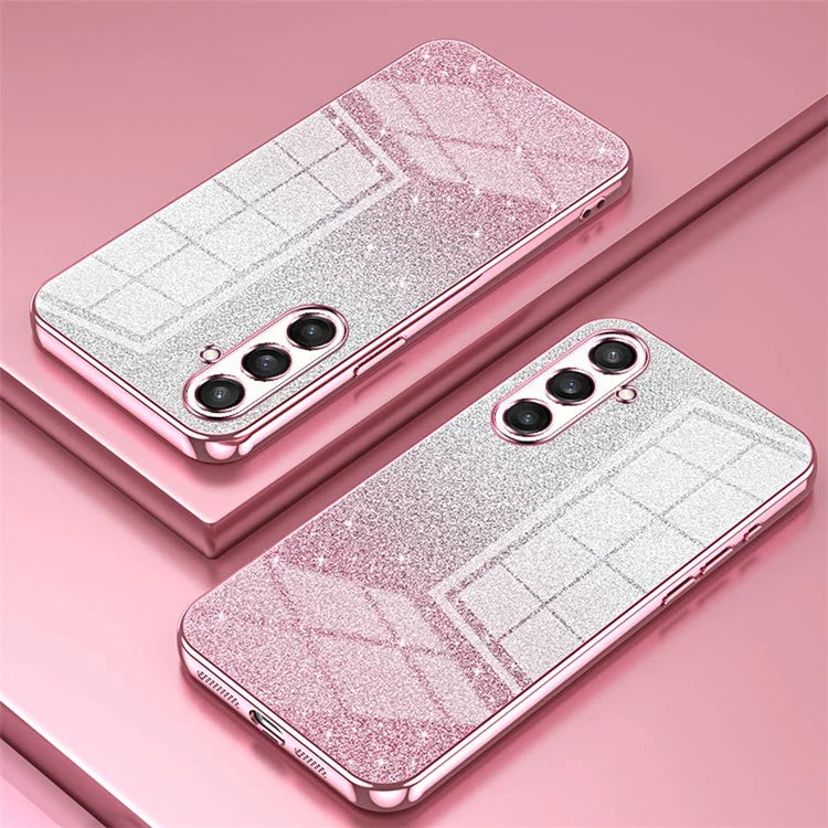 For Samsung Galaxy S23 FE Case Electroplating TPU Precise Cutout Phone Protector