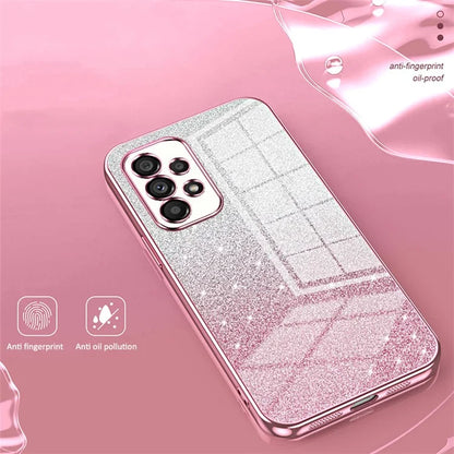 For Samsung Galaxy A53 5G Phone Case Electroplated Soft TPU Precise Cutout Back Shell Cover
